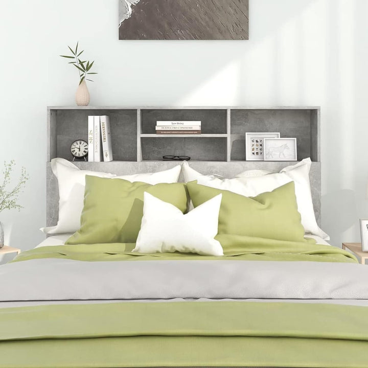 Tidyard Kopfteil-Regal mit Ablagen Wand-Kopfteil Betthaupt Polsterkopfteil Bettkopfteil für Bett Bet
