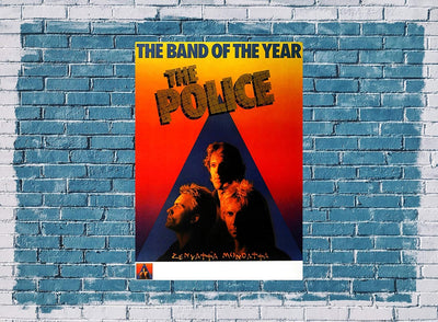 The Police - Zenyatta Mondatta, 1981 » Konzertplakat/Premium Poster | Live Konzert Veranstaltung | D