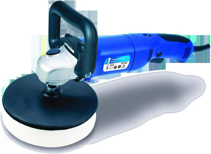 Cartrend 30164 Poliermaschine Expert mit stufenloser Drehzahlregelung 1000-3000 U/min, 1100 Watt, in