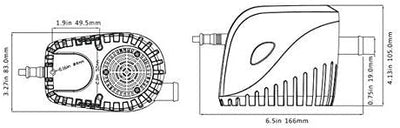 LIGHTEU®, Seaflo 12V 1100GPH automatische Bilgenwasserpumpe, 3A mit integriertem Schwimmerschaltersy