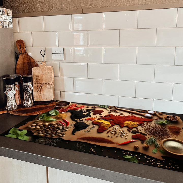 KitchenYeah© Herdabdeckplatte Einteilig Ceranfeld Abdeckplatte Küche Deko Ceranfeldabdeckung Anti Ru