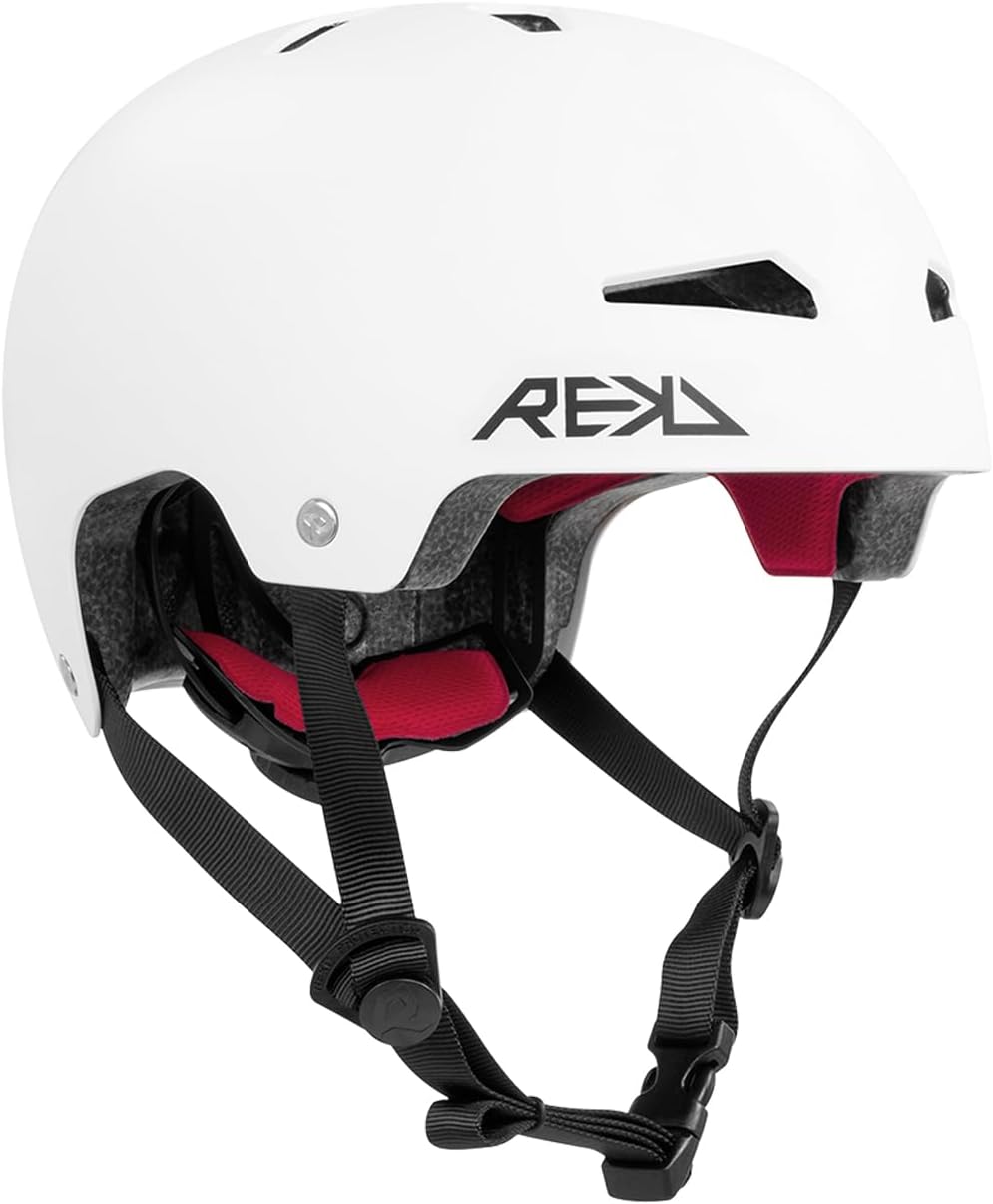 Rekd Unisex Jugend Junior Elite 2.0 Helm xxxs/xs 46-52cm Weiss, xxxs/xs 46-52cm Weiss