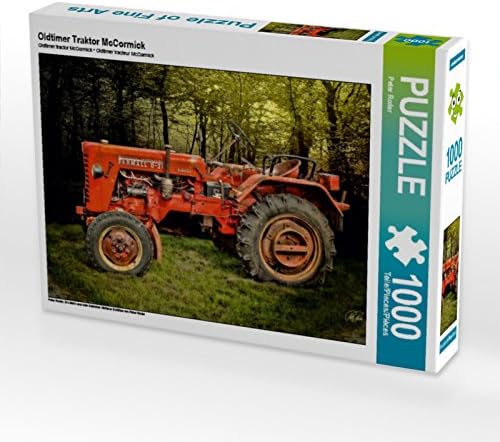 CALVENDO Puzzle Oldtimer Traktor McCormick 1000 Teile Lege-Grösse 64 x 48 cm Foto-Puzzle Bild von Pe