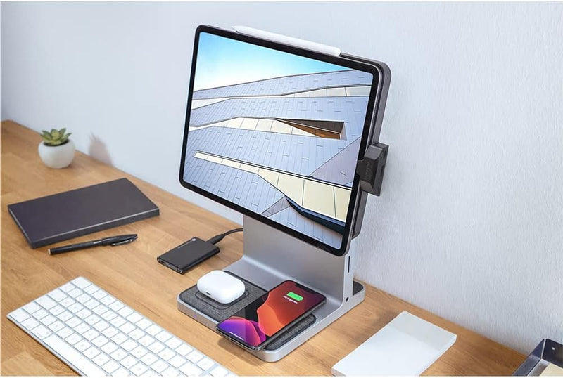 Kensington StudioDock iPad Pro Stand - Verstellbare Tablet-Halterung für iPad Pro 12 - Magnetische B