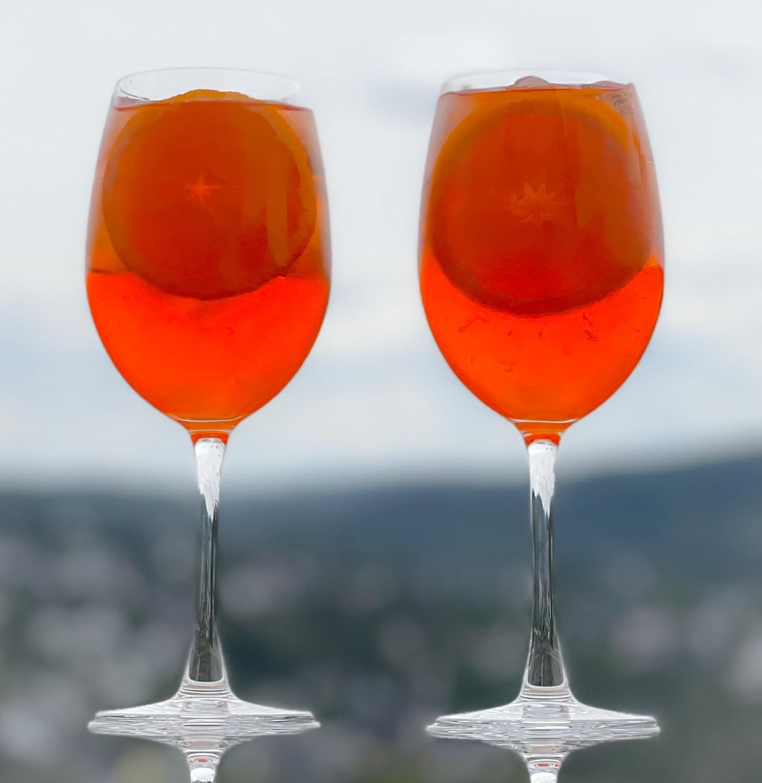 Topkapi Aperol Spritz Glas Hofbach XL – Aperol Spritz Gläser, Cocktail Glas, 470ml, Profi-Glas Bleif