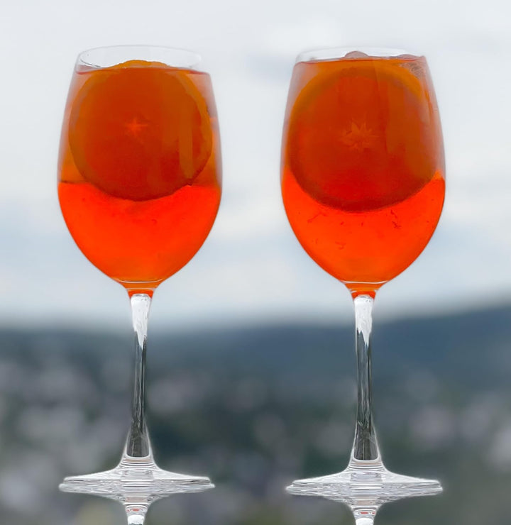 Topkapi Aperol Spritz Glas Hofbach XL – Aperol Spritz Gläser, Cocktail Glas, 470ml, Profi-Glas Bleif