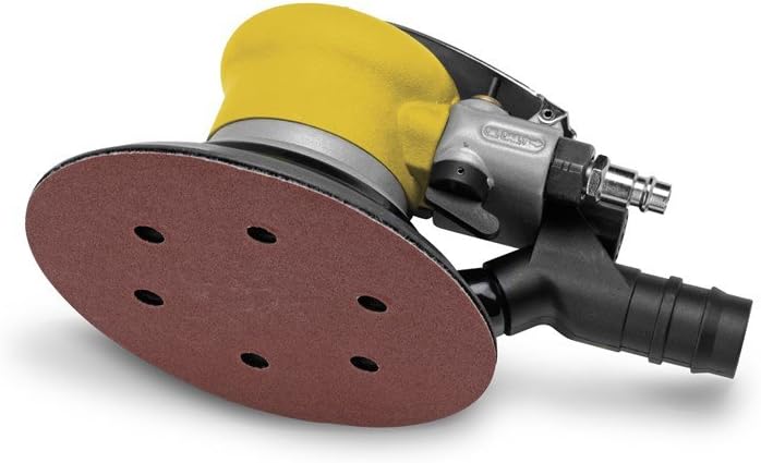 POWAIR0013 Druckluft Schleifer Exzenterschleifer Schleifmaschine Teller Ø150mm Hub 5mm
