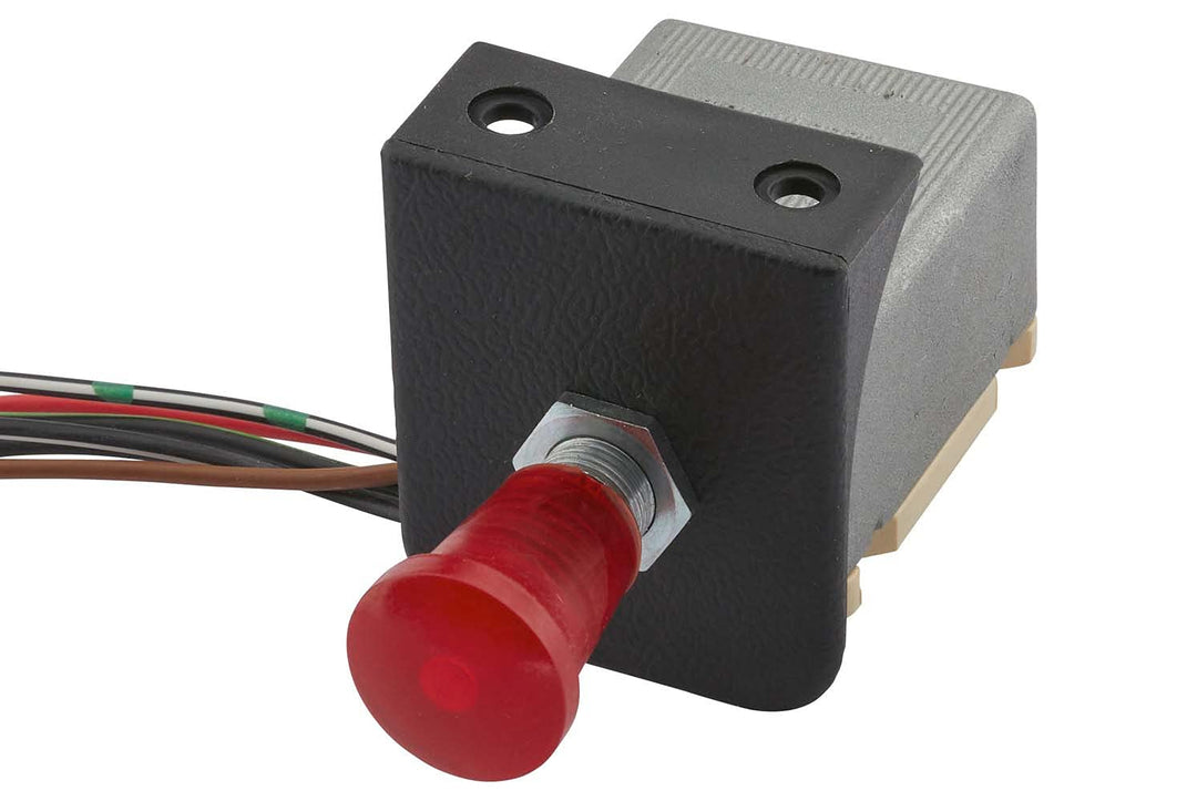 HELLA - Warnblinkschalter - Zugbetätigung - 12V - Einbau - Halogen - Kabel: 600mm - mit Glühlampe -