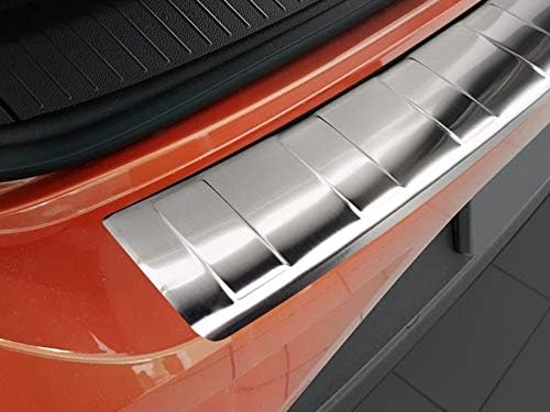 Ladekantenschutz aus Edelstahl mit 3D Abkantung passend für VW T-ROC ab 2017 (auch Cabrio) AZ2900015