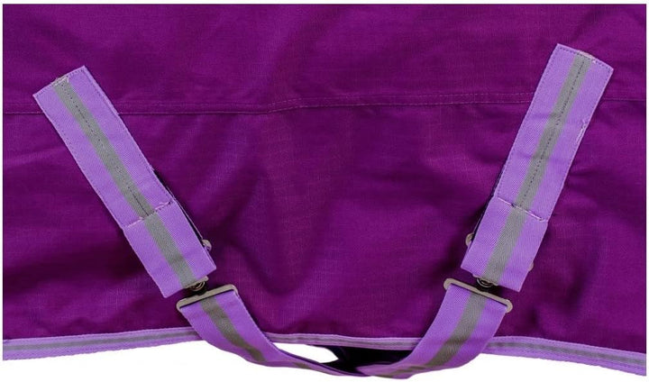RL24 - Weidedecke Full Neck Basicline 600D Nylonfutter mit Füllung | Pferde Winterdecke | wasserdich