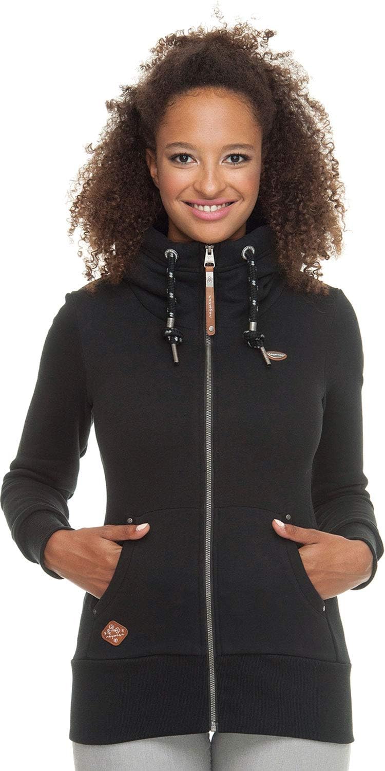 Ragwear Neska W Hooded Zipper Black