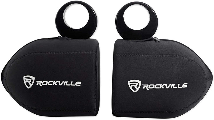 Paar Rockville rwbc Neopren Cover für 16,5 cm Marine Wakeboard Tower Lautsprecher