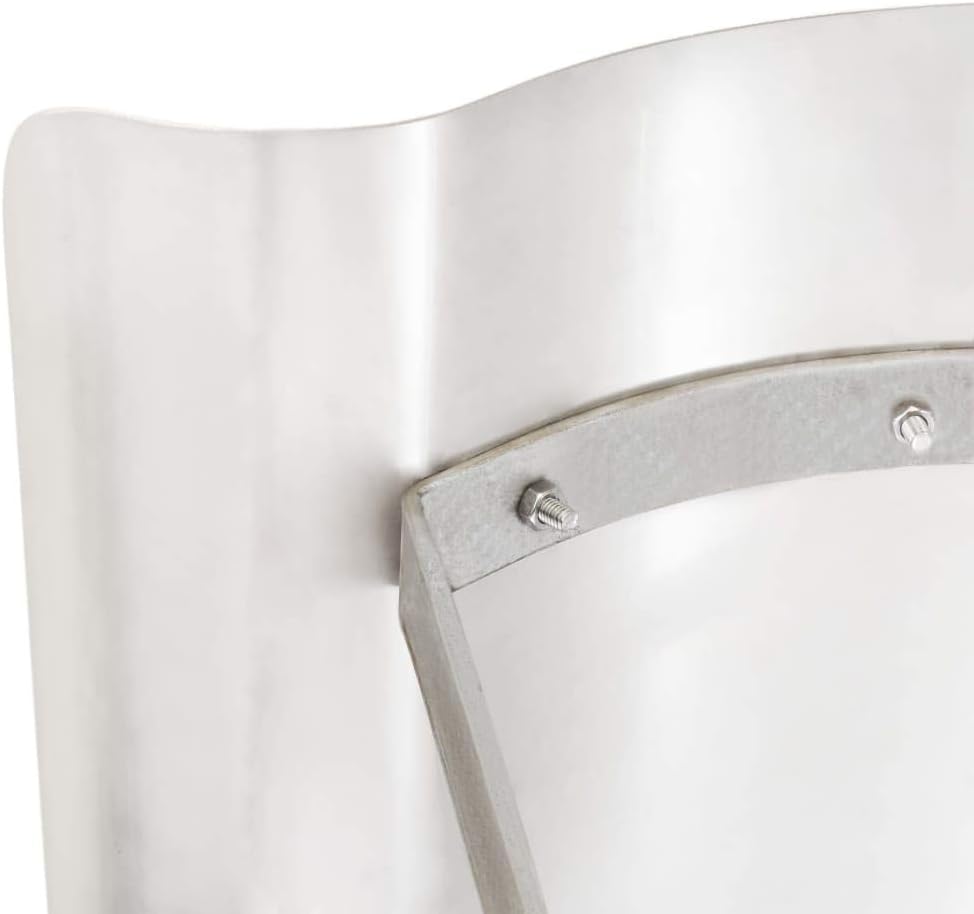 Festnight Schornsteinhaube Kaminabdeckung Kaminhaube Regenhaube | Silber Edelstahl, 70x70x30 cm