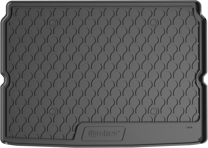 Gledring Rubbasol (Gummi) Kofferraumwanne kompatibel mit Peugeot 2008 II 2020- (Höhe variabele Ladeb