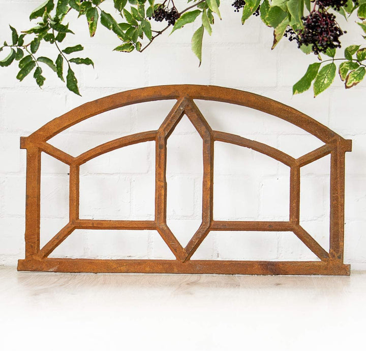 Antikas - Gusseisernes Stallfenster, Eisenfenster De Spin, wie Antik, 88x53