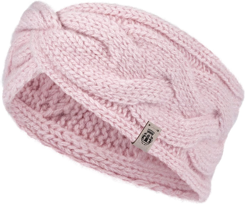 Roeckl Damen Roeckl 23041-595 Knitted Cashmere Headband Rose 304 Muetze, 304, Einheitsgrösse EU