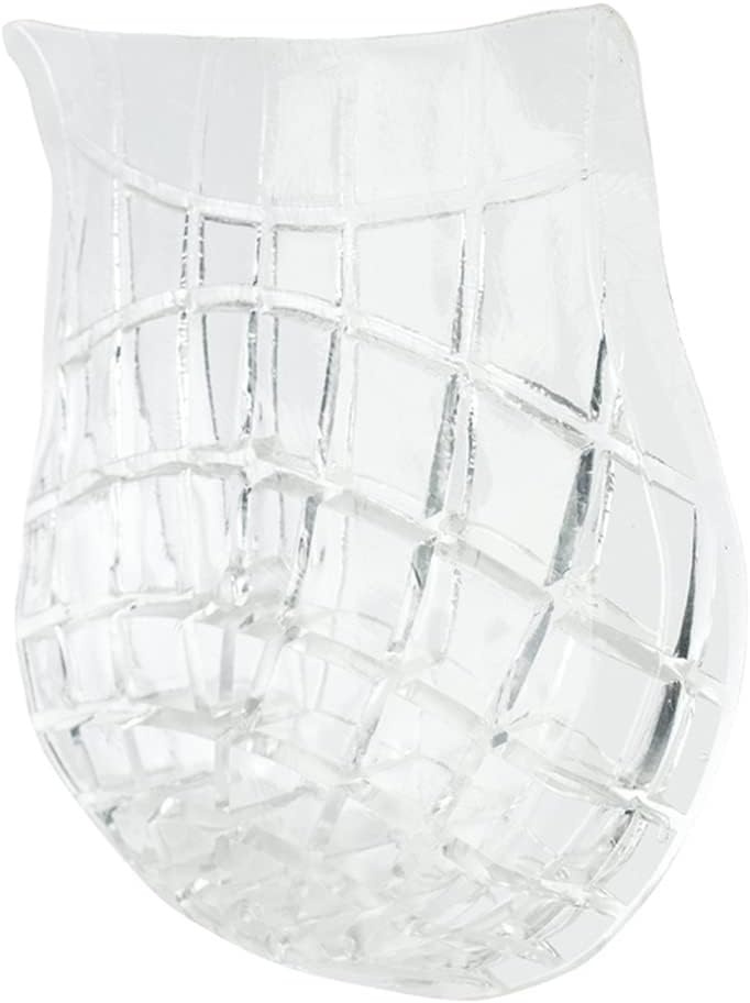 HORZE Gel Back Riser Half Pad Clear Einheitsgrösse, Clear Einheitsgrösse