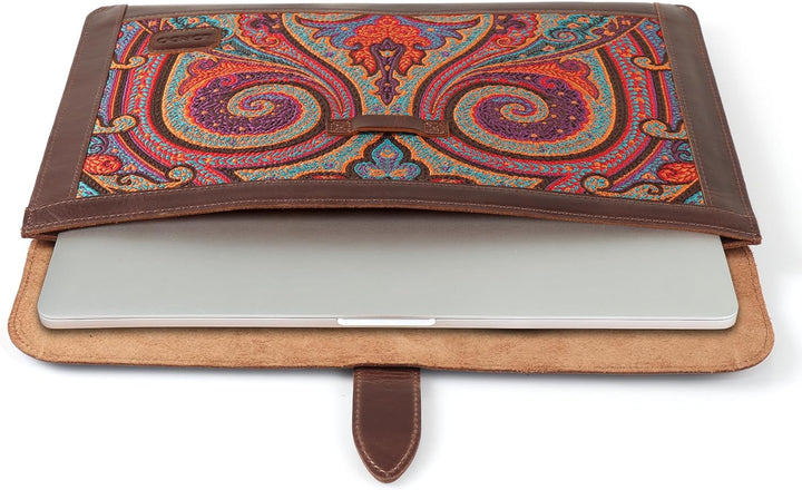 Londo Echtleder Tasche, Hülle für MacBook Pro – 13,3 & 13 Zoll und iPad Pro 12.9 Zoll Kompatibel mit