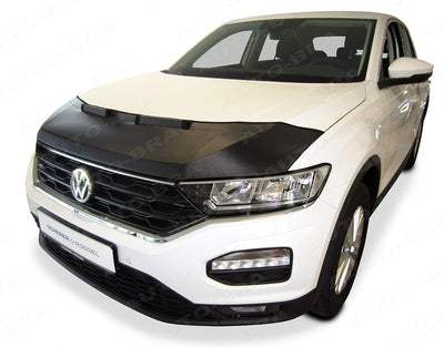 AB3-00707 Carbon Optik Auto Bra kompatibel mit VW Volkswagen T-ROC 2017 - Haubenbra Steinschlagschut