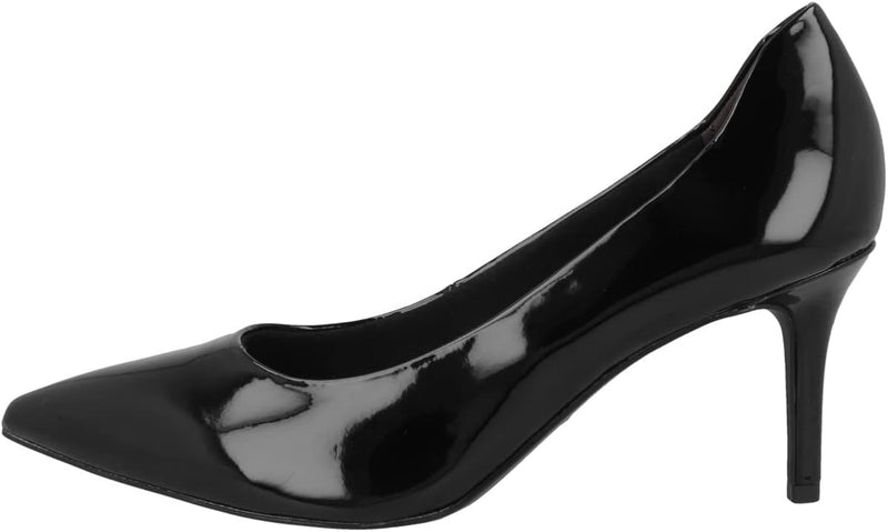 Tamaris Damen 1-1-22421-29 Pumps 37 EU Schwarzes Lack, 37 EU Schwarzes Lack