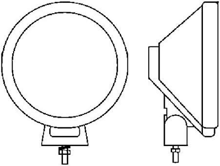 HELLA - Halogen-Fernscheinwerfer - Rallye 3000 - E1 2254/ECE-R7/ECE-R112 - 12/24V - 1F8 006 800-361
