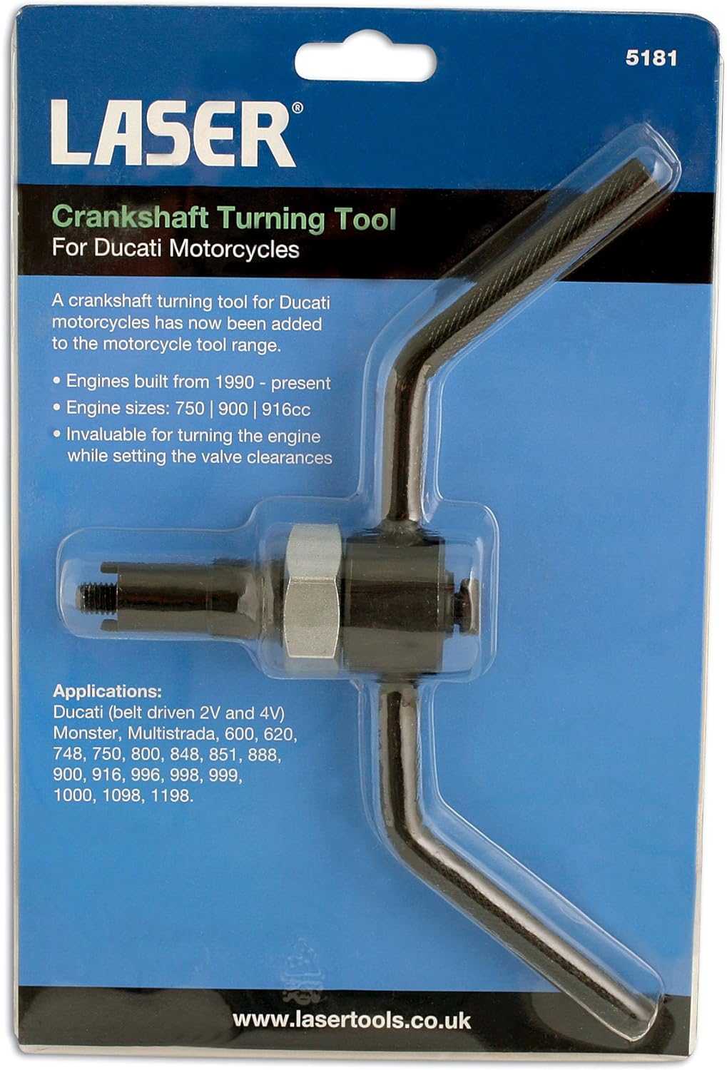 Laser 5181 Kurbelwellendrehwerkzeug - für Ducati