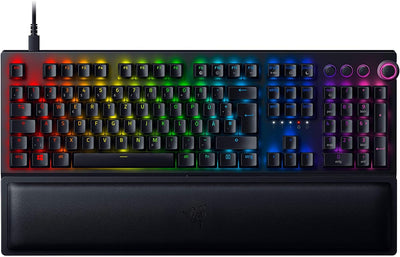 Razer BlackWidow V3 Pro - Kabellose Gaming Tastatur, DE-Layout, Schwarz & Basilisk Ultimate mit Lade