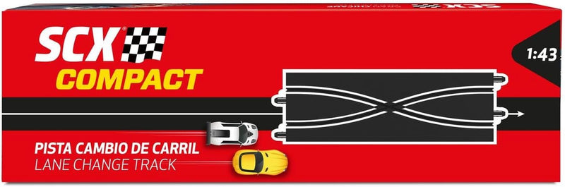 Scalextric – Zubehör und Erweiterungen Rennstrecken Compact Massstab 1:43 (Track Railwechsel x2) 2 x