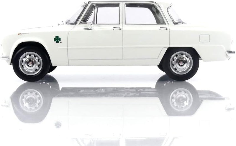 Norev kompatibel mit Alfa Romeo Giulia TI Super 1963 weiss Modellauto 1:18