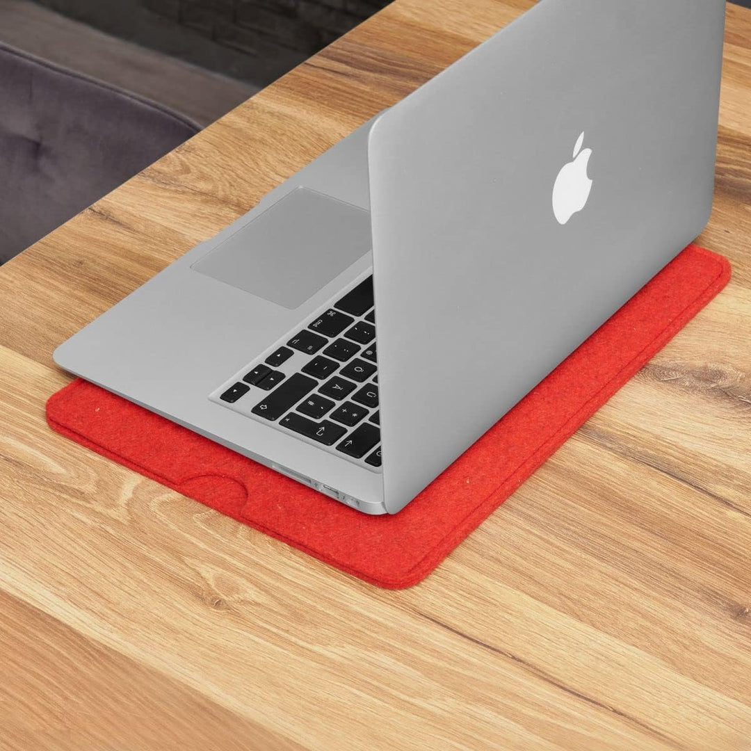 CoverKingz Filz Hülle für MacBook Air 15" / Pro 15" - Notebook Tasche handgefertigt aus Wollfilz - h