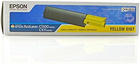 Epson Original C13S050187 Toner Yellow Aculaser C 1100 N