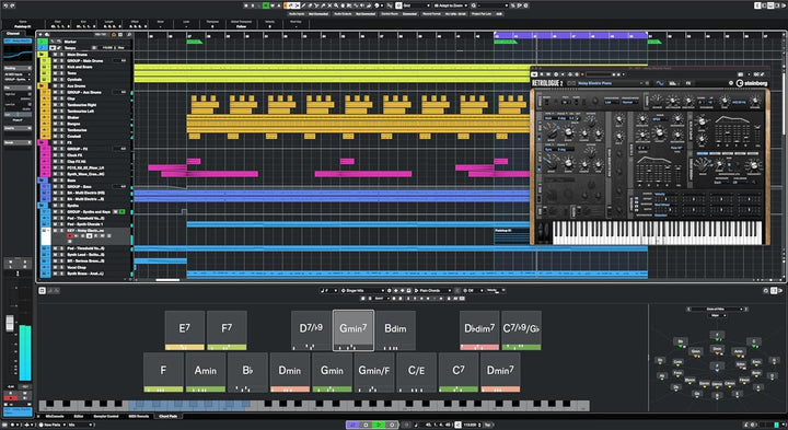 Steinberg Cubase Pro 13 Upgrade für Cubase AI 12/13, Audio-MIDI-Sequenzer für Studioanwendungen oder