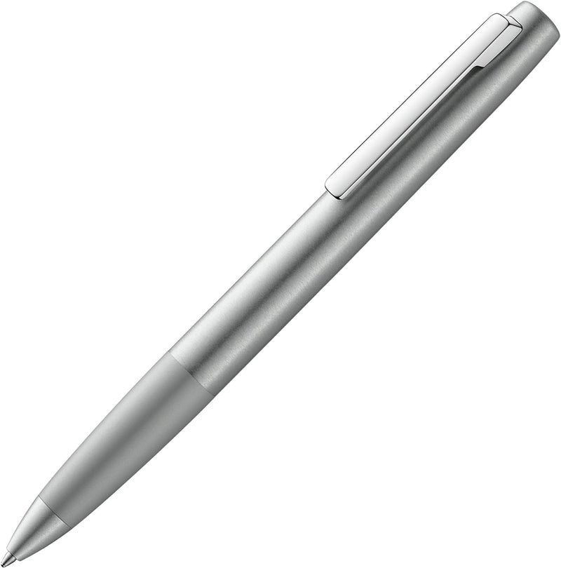 LAMY aion Kugelschreiber 277 – Einzigartiger Kuli aus Aluminium in der Farbe Olive-Silber, seidenmat
