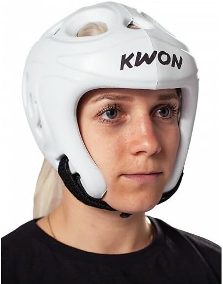 KWON Kopfschutz Shocklite, Versch. Farben Weiss S/M