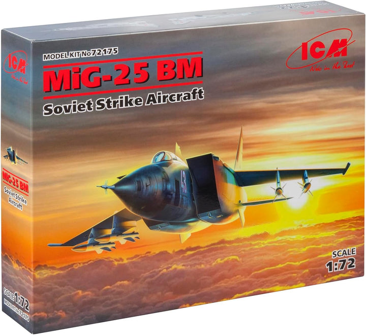 ICM ICM72175-1:72-MiG-25 BM, Soviet Strike Flugzeug