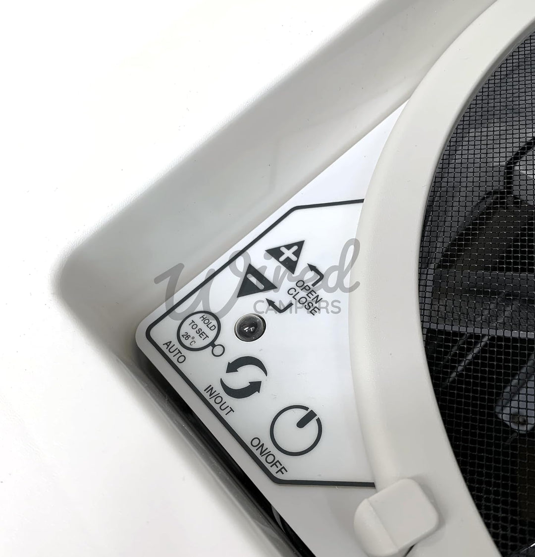Maxxair Laterne MAXXFAN Deluxe – Smoke
