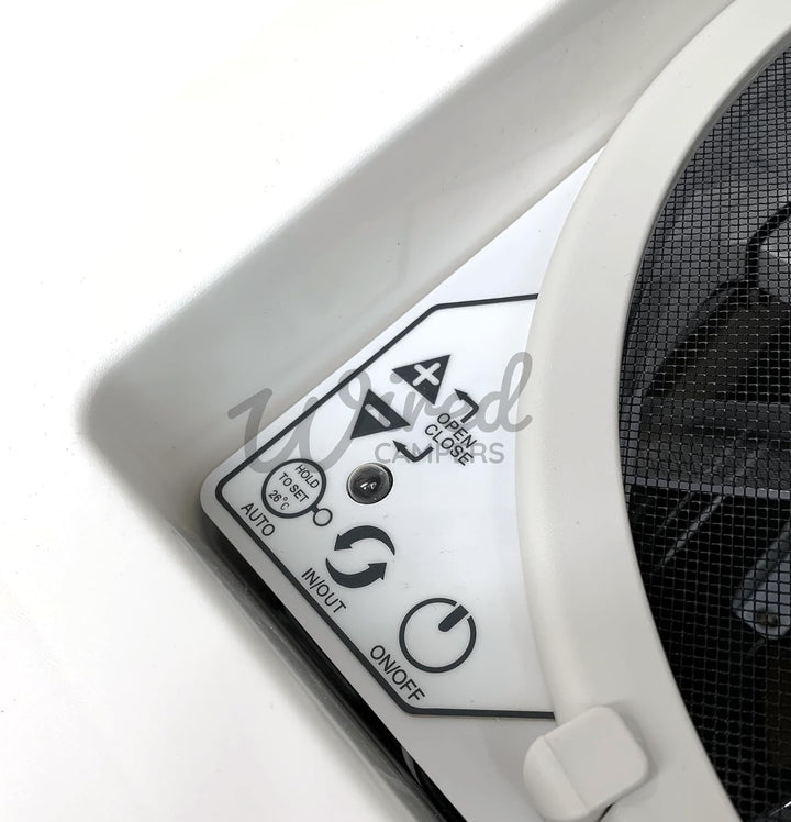 Maxxair Laterne MAXXFAN Deluxe – Smoke