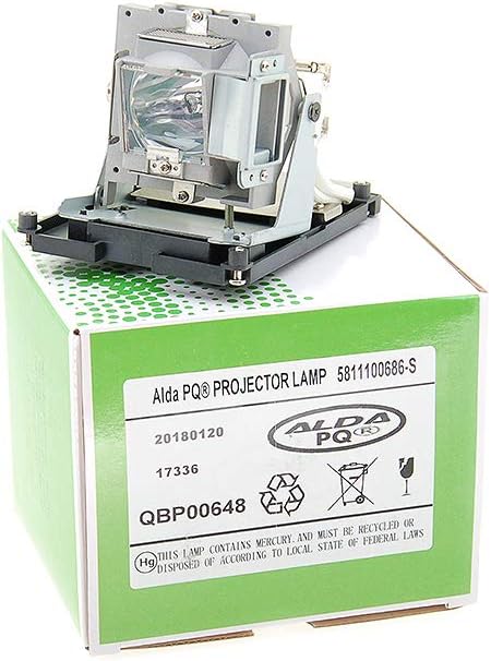 Alda PQ-Premium, Beamerlampe/Ersatzlampe kompatibel mit 5811100686-S, PRM25-LAMP für BENQ MP735 Prom
