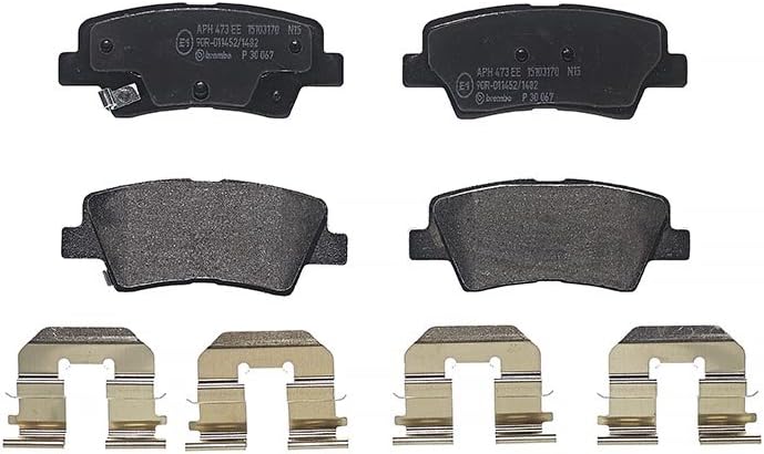 Brembo P30067 Hintere Bremsbeläge, Anzahl 4