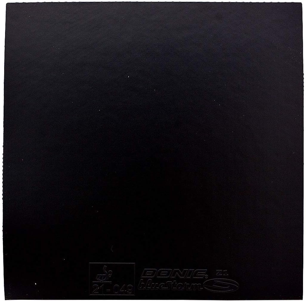 DONIC Bluestorm Z1 Tischtennisgummi Schwarz Max+, Schwarz Max+