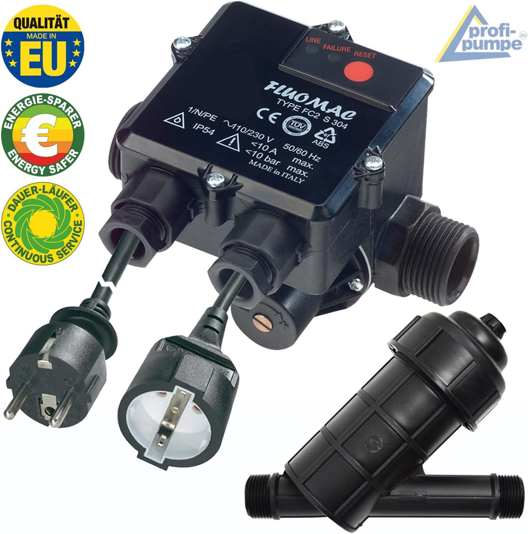 BRUNNENPUMPE - HAUSWASSERWERK - SANDVERTRÄGLICHE TIEFBRUNNENPUMPE 4" 750Watt TAUCHPUMPE SCREW-Star 7