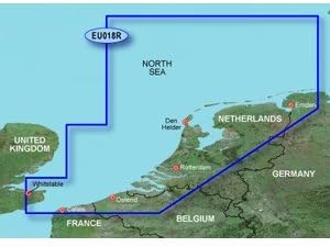 Garmin HXEU018R - Benelux Offshore & Inland Waterways, 010-C0775-20 (& Inland Waterways) EU018R - Pa