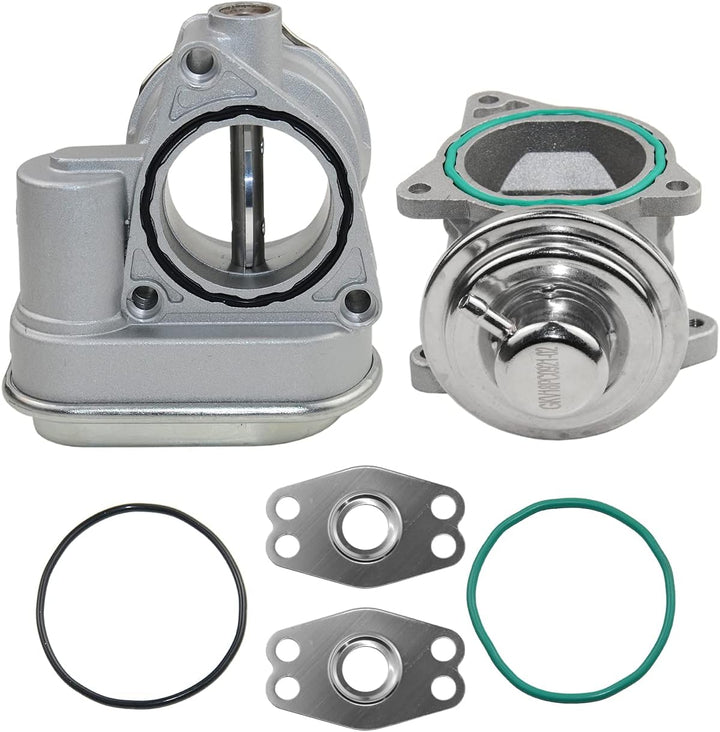 Drosselklappenstutzen + EGR Ventil 038128063 G