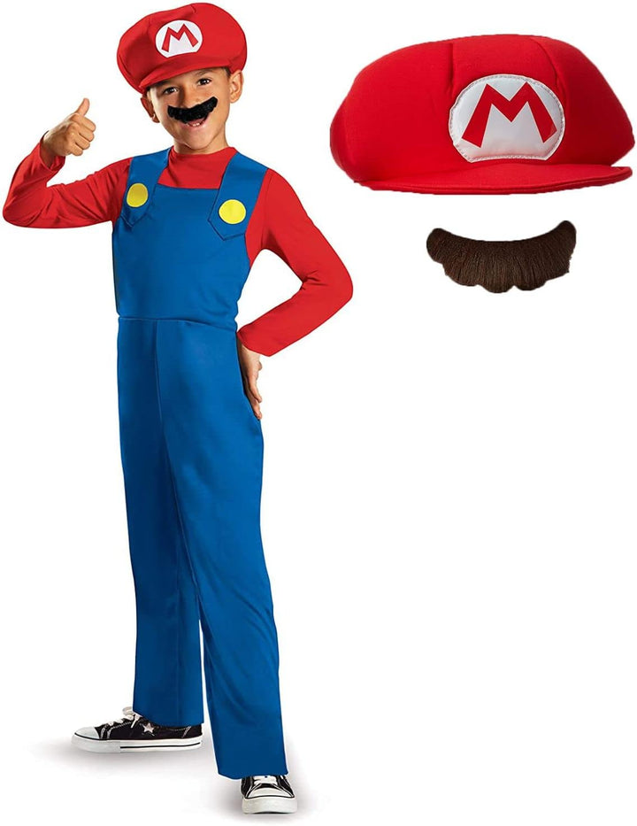 Super Mario Bros DISK73689L klassisch Costumes, S S Mario Standardverpackung, S Mario Standardverpac