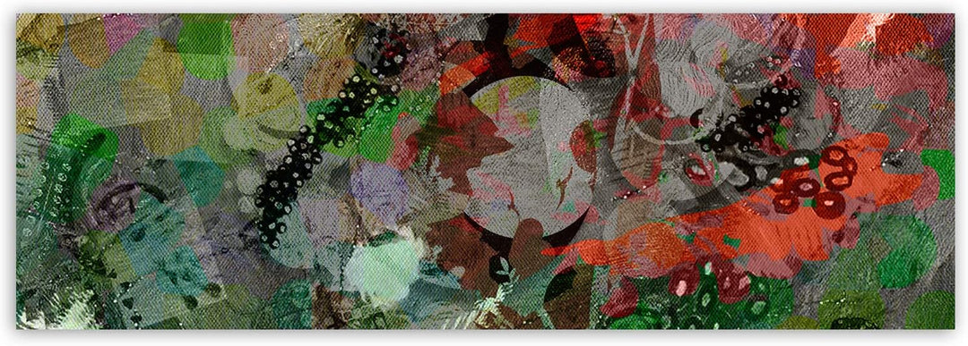 Feeby Deco Panel Design Bild Kunstdruck modern Stilvoll mehrfarbig 120x40 cm Deco panel 120x40 cm D,