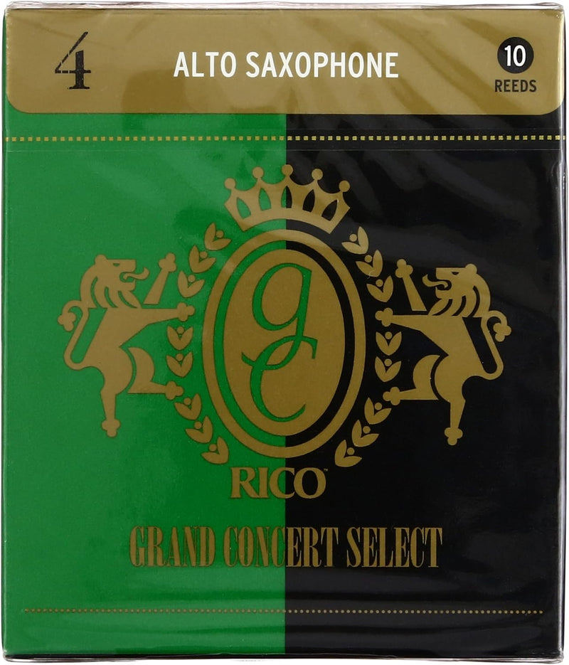 Rico Saxophon Blätter - Grand Concert Select Blätter für Saxophon - Alt Saxophon Blätter 4 Stärke -