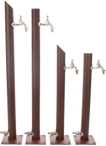 KTC Tec TRINKWASSER Wassersäule TSRG 950 Rost Optik braun, Wasserzapfsäule Wasserzapfstelle Gartenza