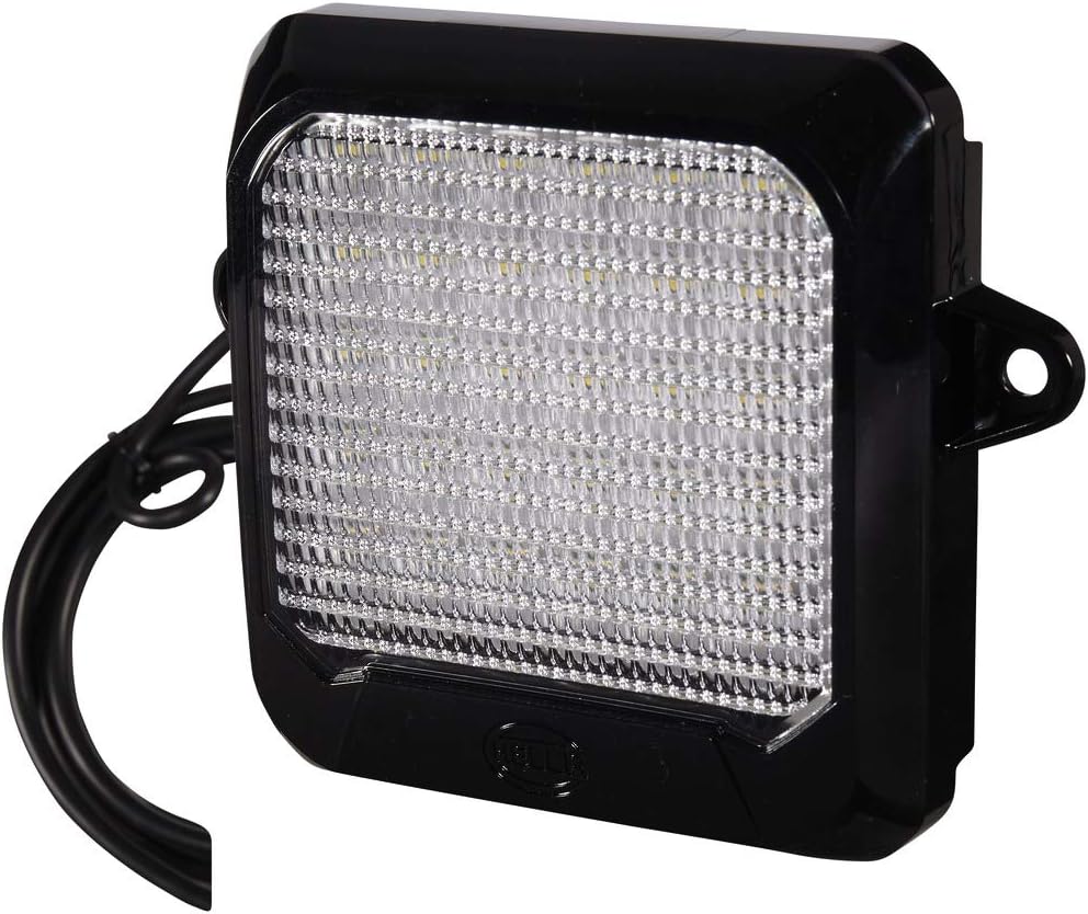 HELLA - LED-Arbeitsscheinwerfer - Flat Beam 500 - 12/24V - 500lm - Einbau/Schraubanschluss - 2-Punkt
