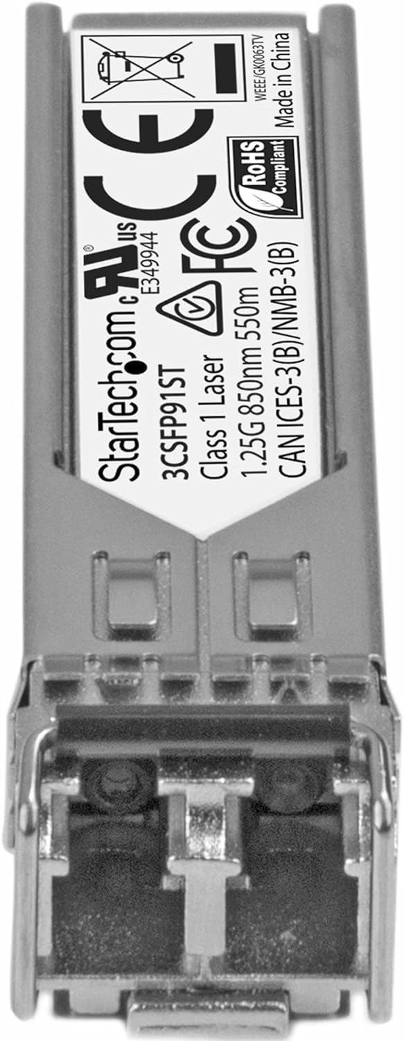StarTech.com HP 3CSFP91 kompatibel SFP - Gigabit Fiber 1000Base-SX SFP Transceiver Module - MM LC -