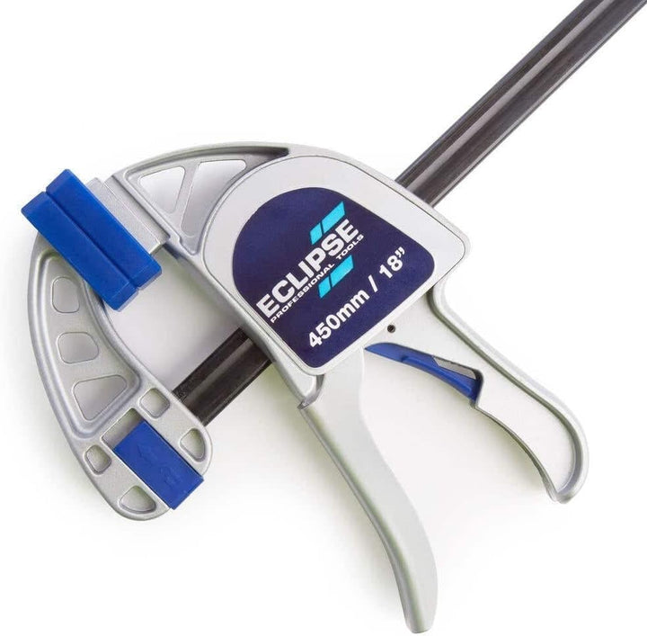 Eclipse Professional Tools EOHBC18-HD Robuste Einhand-Schraubzwinge, 450 mm 450mm (18"), 450mm (18")